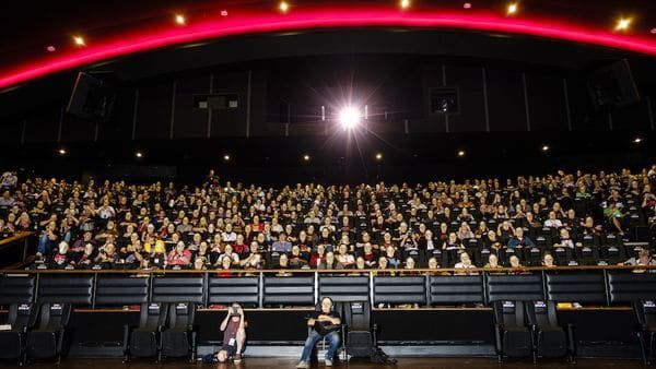 A Frightfest audience in pre-lockdown times