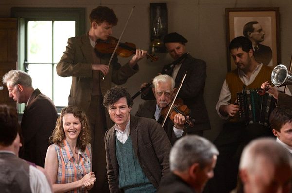 Barry Ward and Simone Kirby in Jimmy's Hall: "Ken Loach gives voice with eloquence to the disenfranchised and celebrates the spirit of working people."