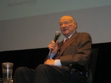 Mayor Ed Koch at the Film Society of Lincoln Center's Walter Reade Theater on January 13, 2013