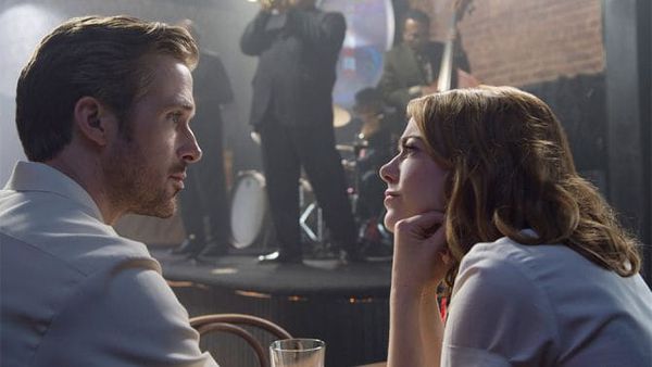 La La Land won a record seven Golden Globes, including acting prizes for Ryan Gosling and Emma Stone