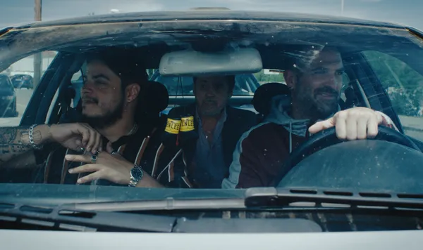 David Sainz and Mario Mayo in Luger