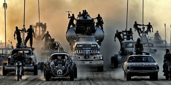 Mad Max: Fury Road storms to victory.