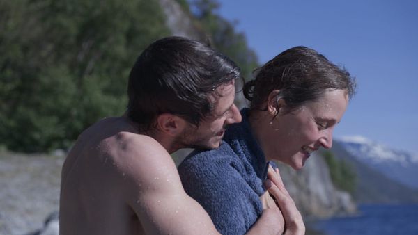 Gaspard Ulliel and Vicky Krieps in More Than Ever