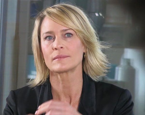 Robin Wright on House of Cards and the current White House: ' Trump has stolen all our ideas for the next season,” 