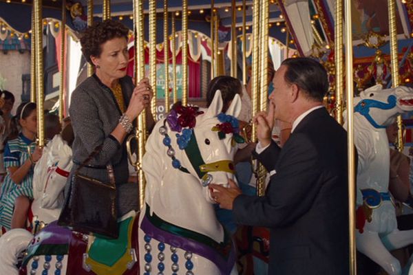 Emma Thompson and Tom Hanks in Saving Mr. Banks