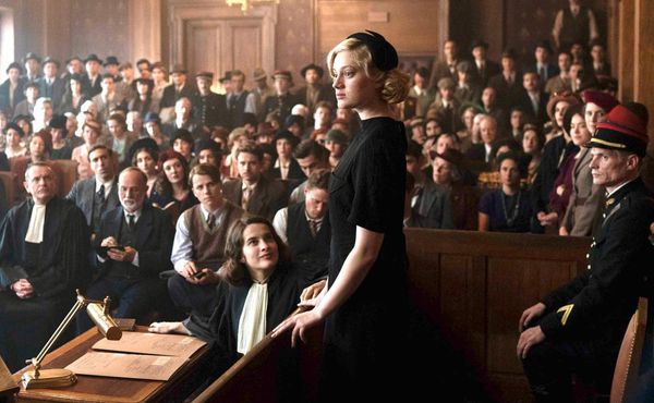 Nadia Tereszkieicz takes the stand accused of murder in François Ozon’s The Crime is Mine, (Mon Crime), alongside Rebecca Marder as her lawyer. The film is slated for the Berlin Film Festival and to open the Unifrance Rendez-vous with French Cinema in Paris