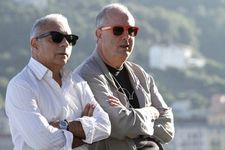 Writer Hanif Kureishi and director Roger Michell at San Sebastian Film Festival