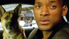 Will Smith (and dog) in I Am Legend