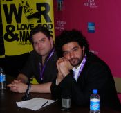 Producer Danny Evans and director Mohamed Al-Daradji