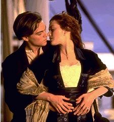 Leonardo DiCaprio and Kate Winslet in Titanic