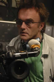 Danny Boyle behind the camera