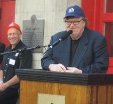 Michael Moore - In Michigan, I look like Twiggy <em>Photo: Anne-Katrin Titze