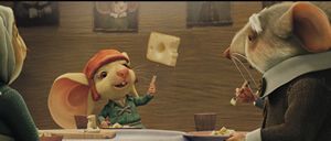 Despereaux is a big cheese when it comes to bravery All picutres © 2008 Universal Studios. ALL RIGHTS RESERVED.