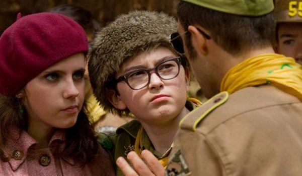 Kara Hayward and Jared Gilman in Best Feature winner Moonrise Kingdom