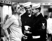 Ashby directs Jack Nicholson on the set of The Last Detail