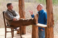 Tom Hardy on the set of the film with John Hillcoat