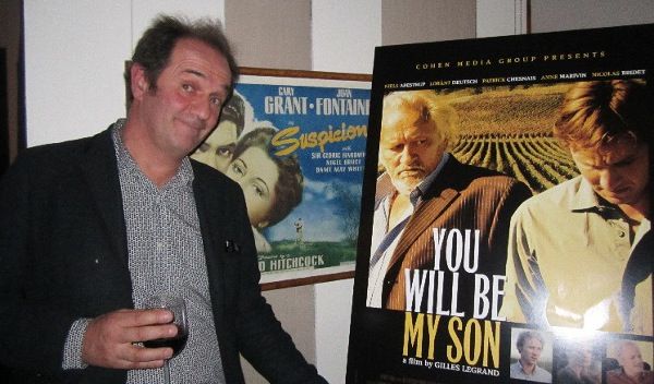 You Will Be My Son director Gilles Legrand toasts the success of the evening