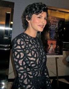 Audrey Tautou, star of Claude Miller's Thérèse Desqueyroux, looking lovely <em>Photo: Anne-Katrin Titze</em>