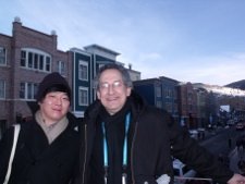 Septien sound editor Gene Park and composer Michael Montes on Main Street