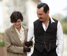 Audrey Tautou and Gilles Lellouche in Thérèse Desqueyroux