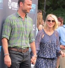 <b>Tropfest New York host Liev Schreiber with Naomi Watts</b> <em>Photo: Anne-Katrin Titze