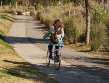 Viola (María Villar) - It's her bike but I was putting her in weird places