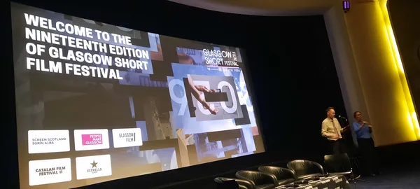 The launch of the 19th Glasgow Short Film Festival