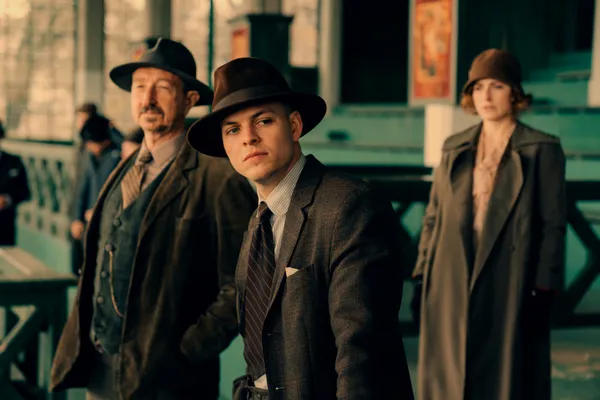 Nicolaj Kopernikus, Mathilde Holdt and Alex Høgh Andersen. Christoffer Boe: 'I thought we could show the past in a more interesting and sexy way'