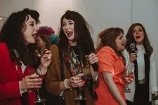 Power suit party - dressed for success!