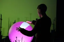 On the ball at Sunken Ripples