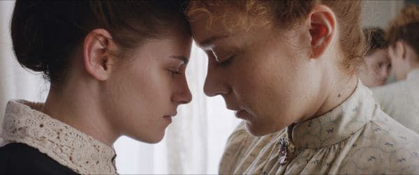 Kristen Stewart and Chloe Sevigny in Lizzie - Lays bare the legend of Lizzie Borden to reveal the much more complex, poignant and truly terrifying woman within — and her intimate bond with the family’s young Irish housemaid, Bridget Sullivan. 
