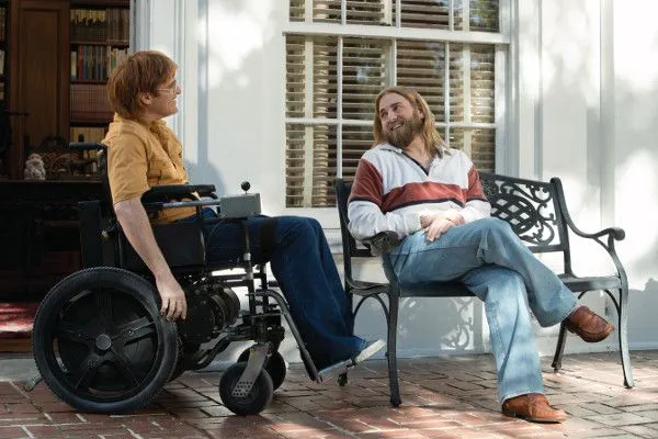 Joaquin Phoenix and Jonah Hill in Don't Worry, He Won't Get Far On Foot