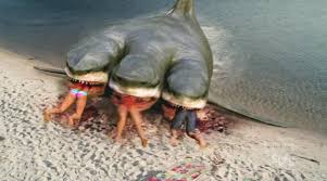 3 headed shark attack nude