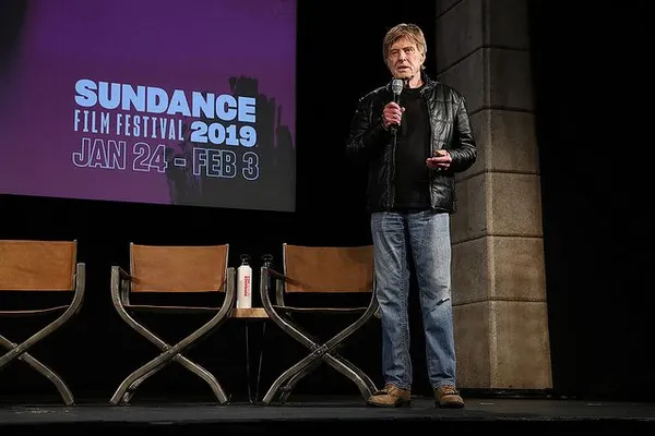 Robert Redford at the Day One Press Conference of the 2019 Sundance Film Festival