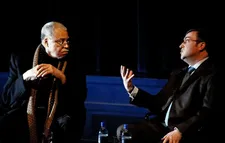 James Earl Jones in conversation with Allan Hunter at Glasgow Film Festival in 2010