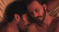 Ernesto (Marcus DeAnda) and Gabe (Bill Heck). 'Many women responded to the love scene between the guys. They said how moved they were and how they thought it was so erotic, too.' 