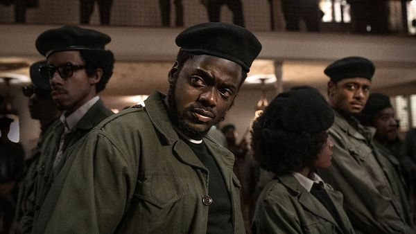 Darrel Britt-Gibson, Daniel Kaluuya and Lakeith Stanfield appear in Judas and the Black Messiah by Shaka King
