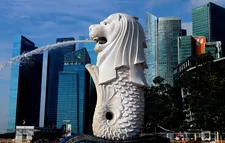 The famous merlion