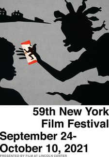 59th New York Film Festival poster, designed by Kara Walker