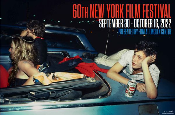New York Film Festival Executive Director Eugene Hernandez: “As soon as we watched Laura Poitras’s piercing new film, we knew that Nan Goldin was the right artist to design the official poster for the 60th anniversary of the New York Film Festival,”
