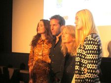 Alessandro Nivola with Alice Englert, Sally Potter, Elle Fanning - 50th New York Film Festival