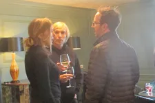 Amy Berg co-hosted with Roger Ross Williams the Soho House event for The Work