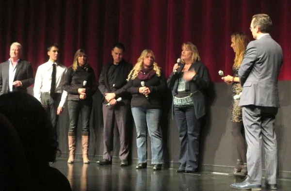 John Connolly, Evan H., Anita H., Joey C., Paula Dorn, Anne Henry, Amy Berg and Thom Powers