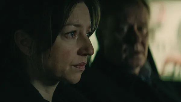 Andrea Bræin Hovig and Stellan Skarsgård in Hope (Håp) 2