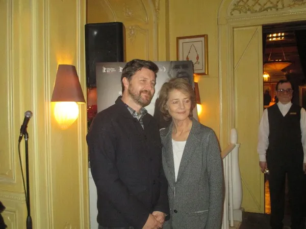 Andrew Haigh and Charlotte Rampling 2