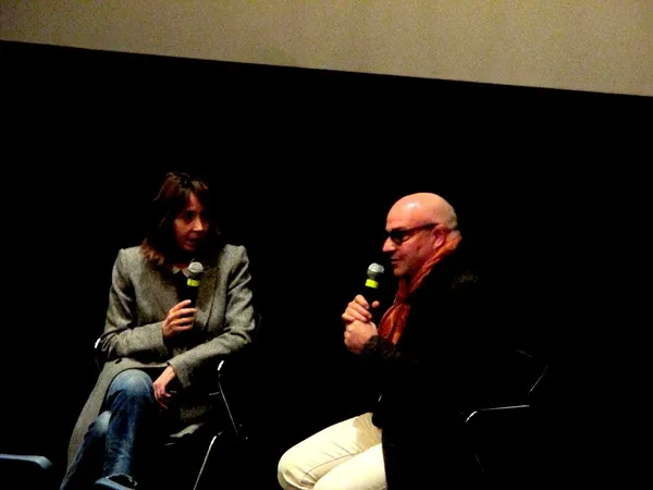 Gianfranco Rosi with Anne-Katrin Titze 4