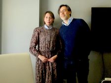 Lady J (Mademoiselle De Joncquières) director/screenwriter Emmanuel Mouret with Anne-Katrin Titze: "I agree with you that cinema exists within the imagination of the audience."