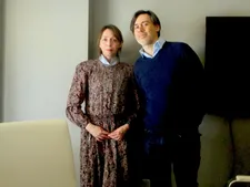 Lady J (Mademoiselle De Joncquières) director/screenwriter Emmanuel Mouret with Anne-Katrin Titze: "I agree with you that cinema exists within the imagination of the audience."