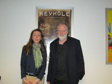 Guy Maddin with Anne-Katrin Titze promoting Keyhole