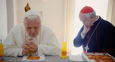 Anthony McCarten on The Two Popes Fanta scene: “The reason why Benedict drank Fanta was because Coke was banned during World War II.”